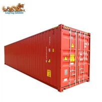 40 láb magas kocka szállítási konténer